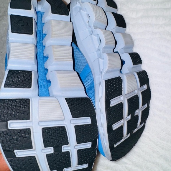 On Running Men's Athletic Shoes in Blue and Black - Picture 5 of 7